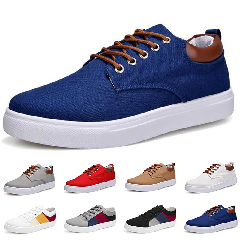 Sapatos ao ar livre primavera outono verão cinza preto vermelho masculino baixo superior respirável sola macia sapatos sola plana gai143