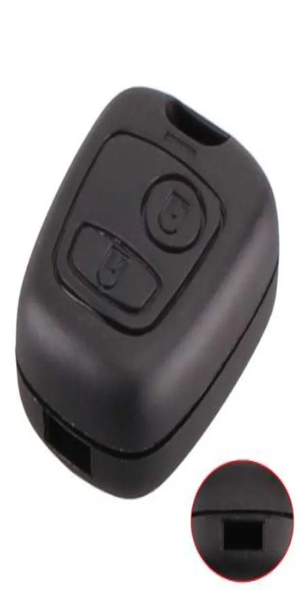KEYYOU дистанционный ключ автомобильный брелок сменный чехол для Peugeot 307 107 207 407 без Blade1953319