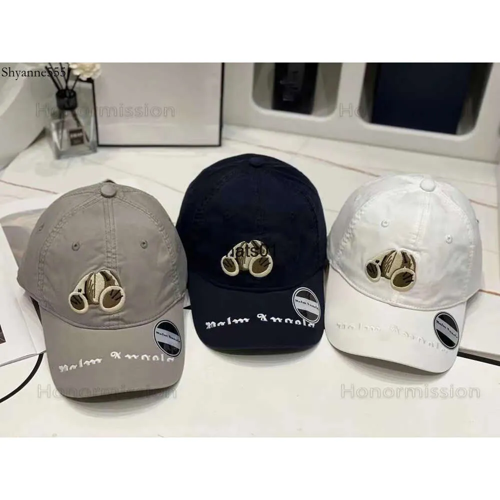 Designer Palms Klassieke Baseball Cap Angels Fashion Onthoofde Beer Gedrukte Strandhoed Heren en Dames PA Leisure Ademende Hoeden