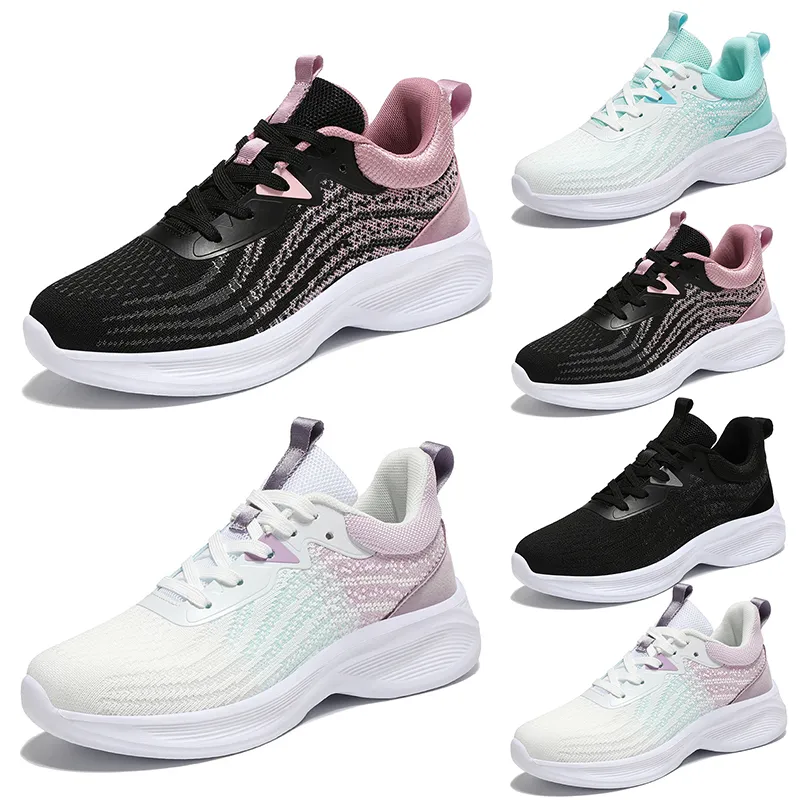 Löpskor vit rosa vit svart röd grå lila gul betyder gröna män kvinnor sneakers gai löpare tränare utomhus sneakers