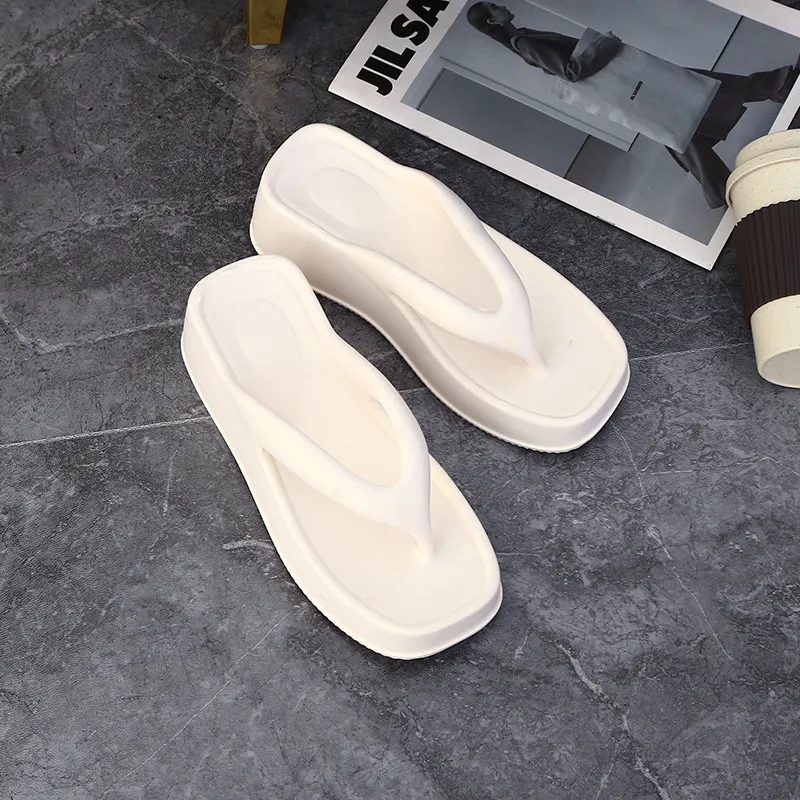 Summer home indoor non-slip soft-soled thick-soled beach sandals for men and women slippers