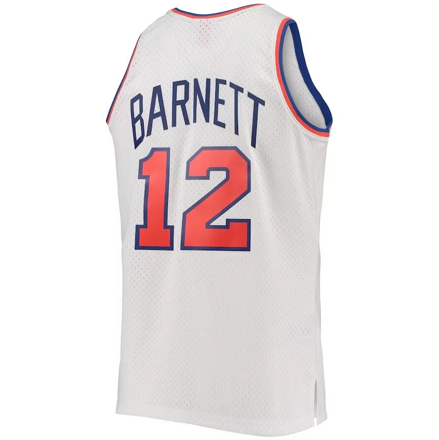 Camisas de basquete costuradas Dick Barnett 1972-73 malha Hardwoods clássico retro jersey S-6XL