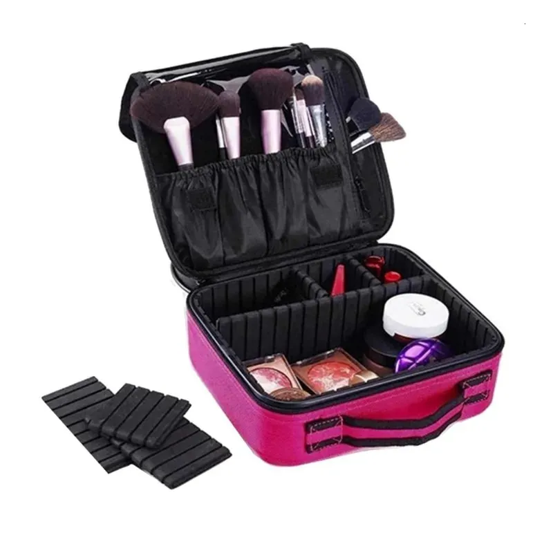Kosmetiska verktyg arrangörer stor kapacitet vattentät permanent makeup tatuering förvaring väskor resväskor leveranser 240223