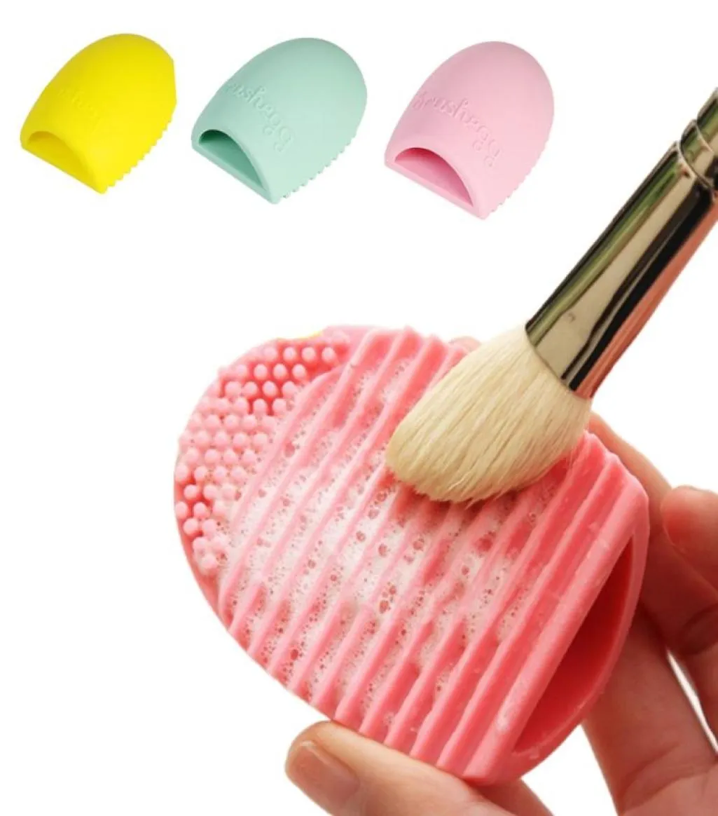 Силиконовые щетки-губки для чистки яиц Косметическое очищающее средство для макияжа Очиститель для макияжа Чистые инструменты 8193675