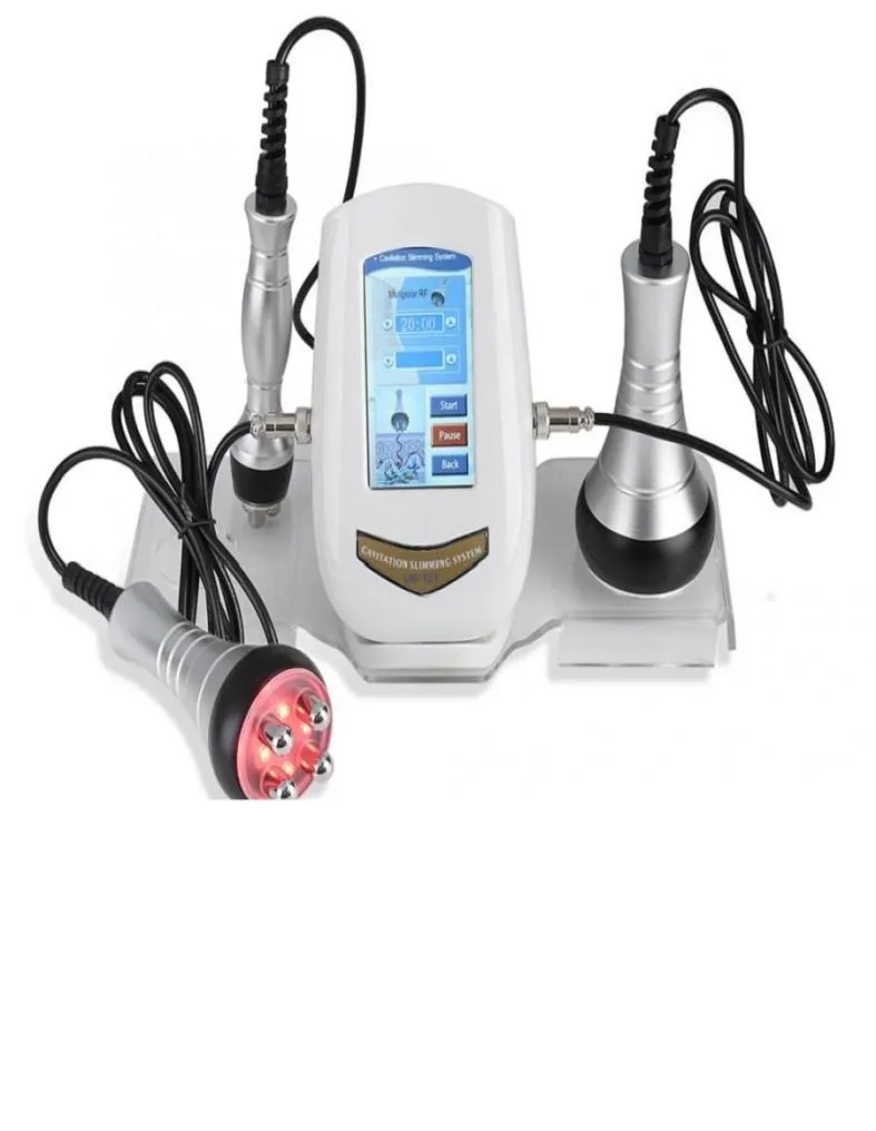 Bärbar 40K Cavitation Ultrasonic Weight Beauty Loss Machine RF Radio Frequency Rejuvenation Hudlyftning Dra åt antiwrinkle6614655