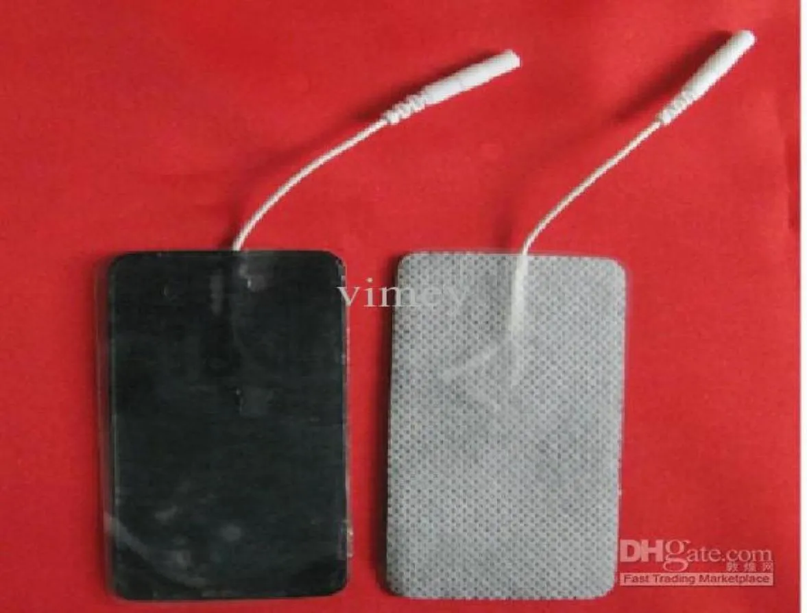 100pcsLARGE N0NWOVEN FABRI TENS MACHINE REPLACEMENT PADS ELECTRODES REUSABLE LONG LIFE PADSMASSAGE PADS 59CM9818827