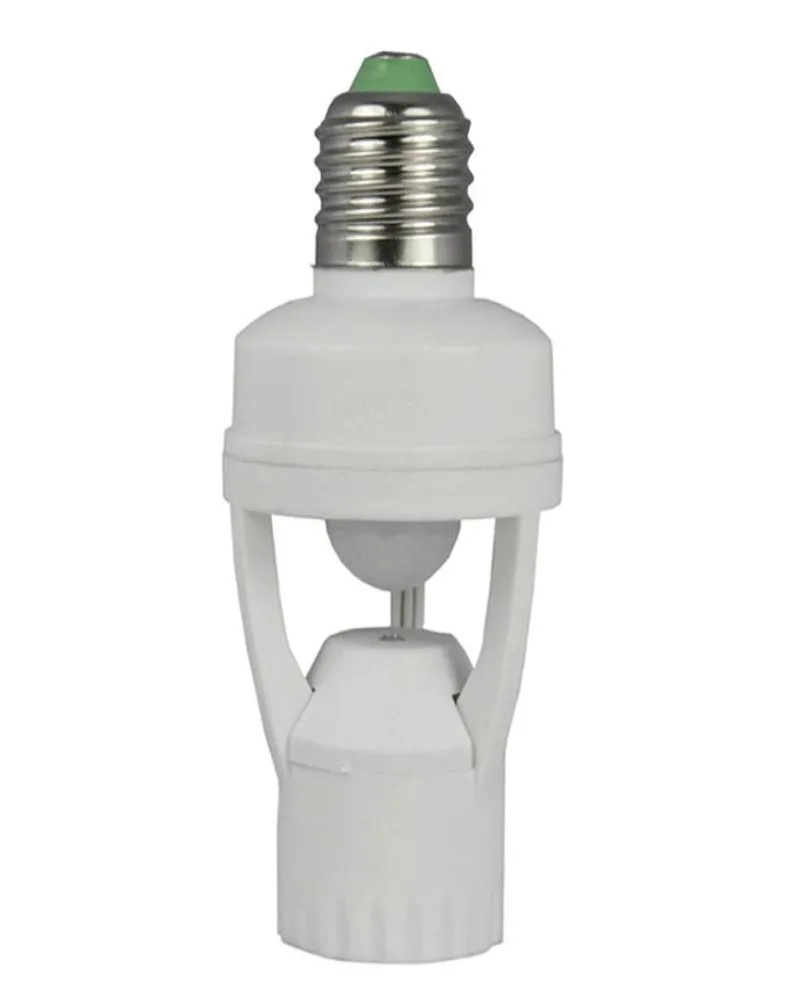 AC 110220V 360 degrés 60W PIR capteur de mouvement à Induction IR infrarouge humain E27 prise de courant interrupteur Base Led ampoule lampe Holder2761138