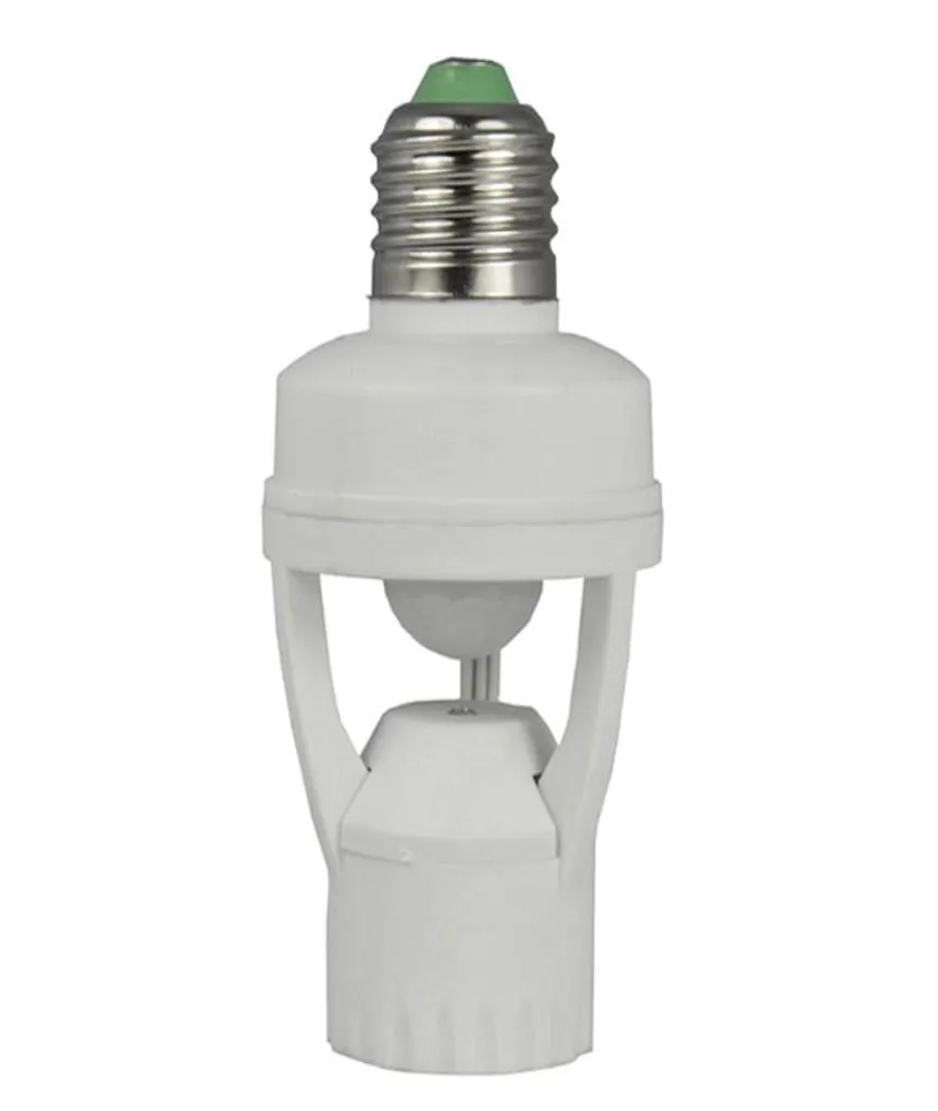 AC 110220V 360 Grad 60W PIR -Induktionsbewegungssensor IR Infrarot Human E27 Stecker Buchse Schalter Basis LED Lampenlampe Lichtlampenhalter 7002048