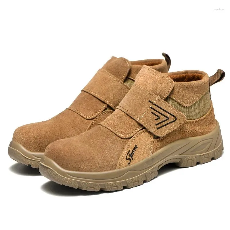 Botas Zapatos de seguridad para el trabajo Hombres Azul para zapatillas de deporte indestructibles Gorra protectora de acero Zapatos Mujer