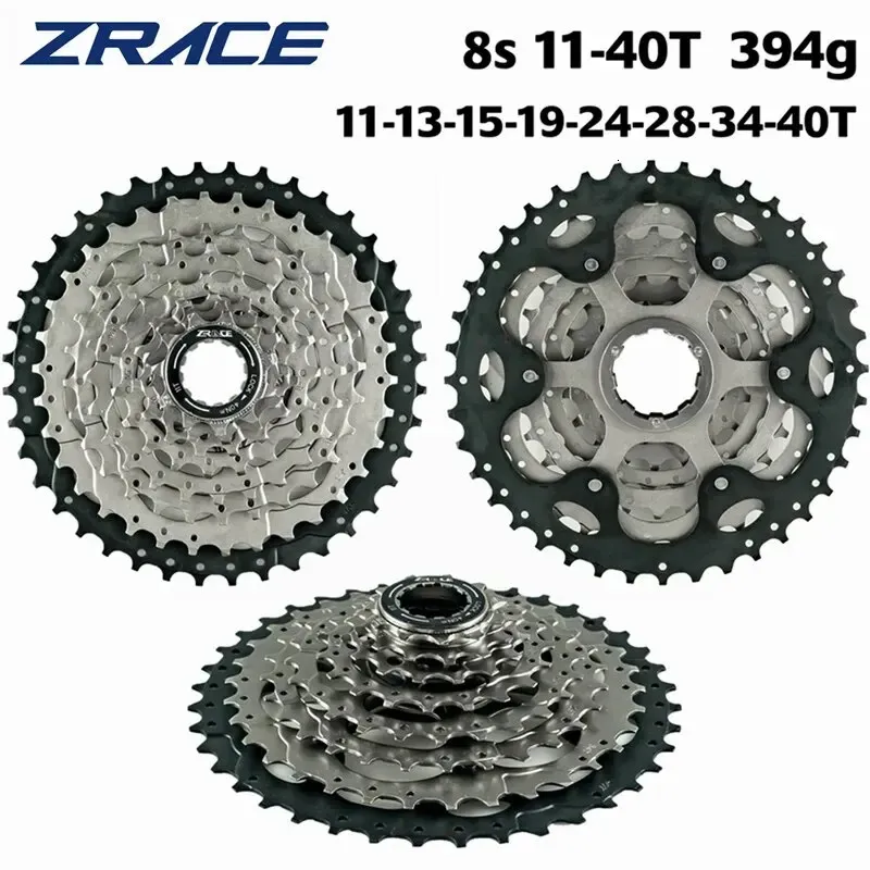 ZRACE Cassette de vélo 8 vitesses vtt vélo roue libre 1140T 1142T 8s CASSETTE 240228