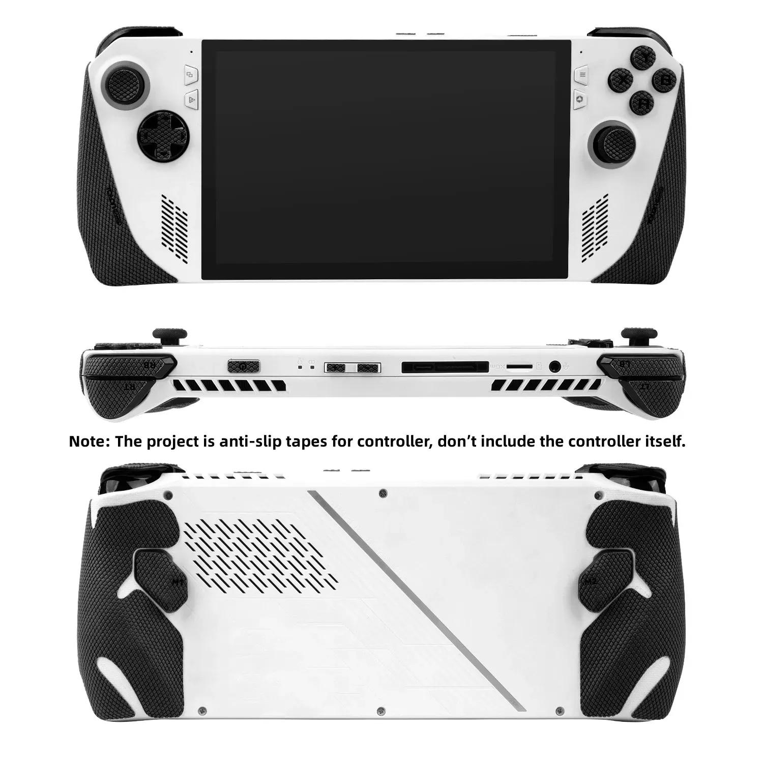 GamePads Talongames Pro Sürüm Denetleyici Kavrama Bant Asus Rog Ally Tutuşmalar, Düğmeler, Tetikleyici, Slip Anti Sweat (Siyah)