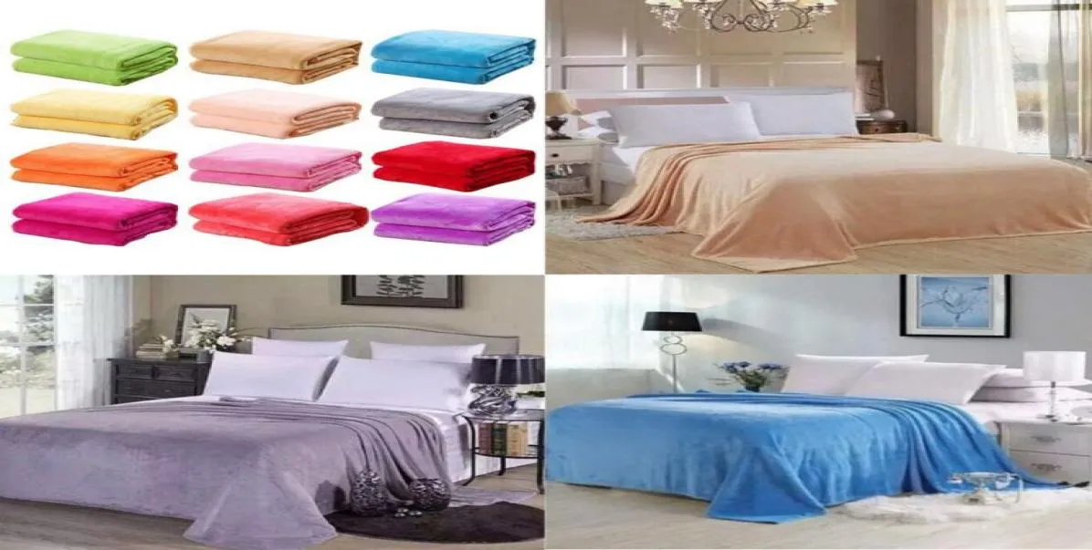 Small Super Warm Solid Warm Micro Plush Fleece Blanket Throw Rug for Sofa Bedding Office Sleep Fleece Blanket for Pet7441532