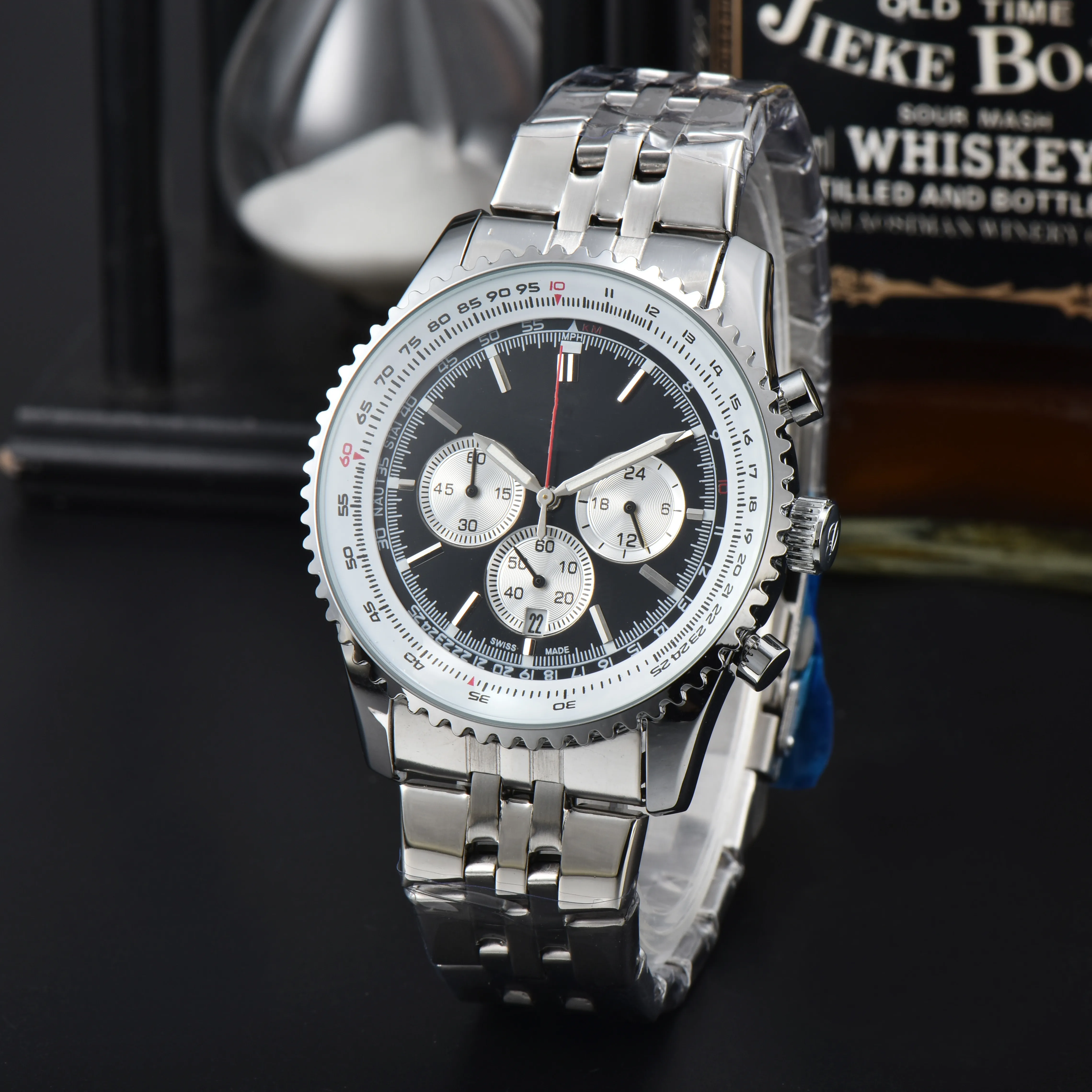 Top luksusowy zegarek męski kwarc endurance Pro zegarki wiele kolorów gumowe zegarki zegarki szklane na rękę BR980788