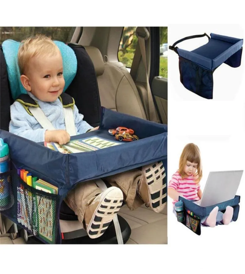 Складной безопасный детский стол для автокресла, детский игровой поднос для путешествий, чехлы на сиденья автомобиля, ящик для хранения автомобильных аксессуаров, 5 цветов3011488
