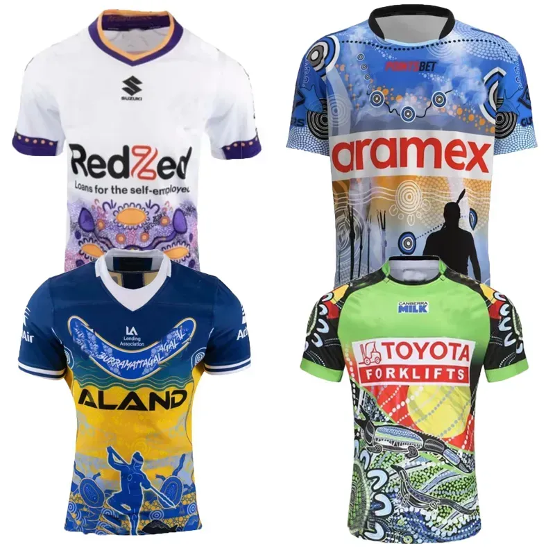 2023 Knights Fijian Drua Rugby Jerseys Gold Coast Titans Dolphins fiji South Sydney Rabbitohs thuis weg Heritage NOORD-QUEENSLAND Inheemse shirts Maat S-3XL