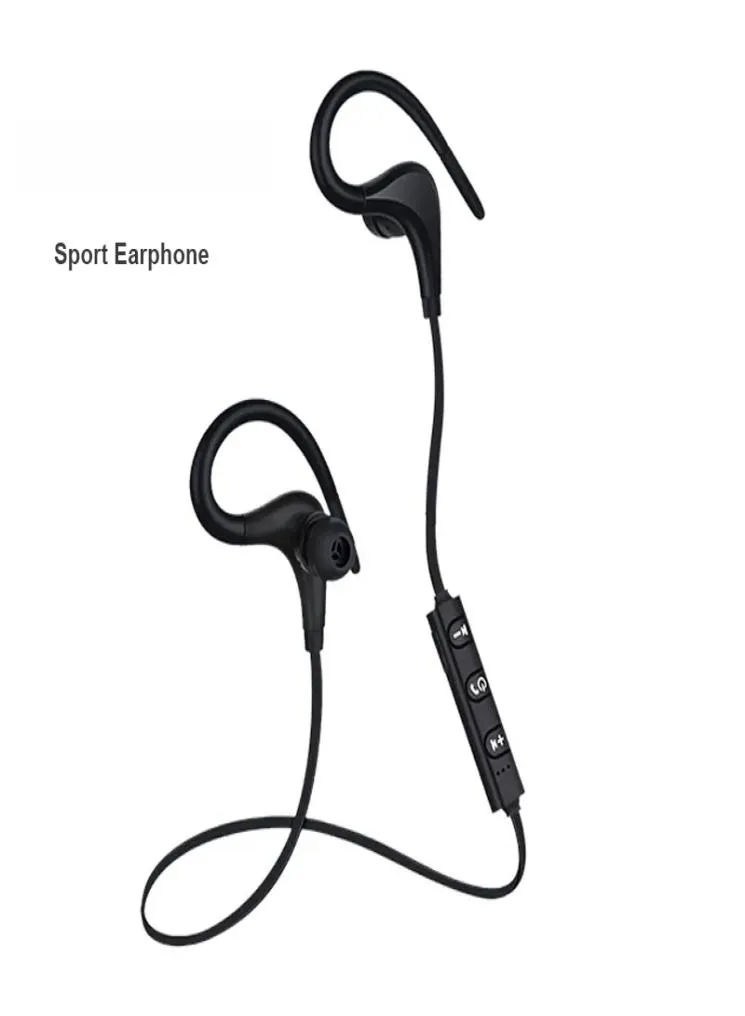 Drahtlose Bluetooth 50 Kopfhörer Wasserdicht Sport Lauf Headset Sport Ohrhörer Kopfhörer mit Geräuschunterdrückung für Mobile Smart Cel7553259