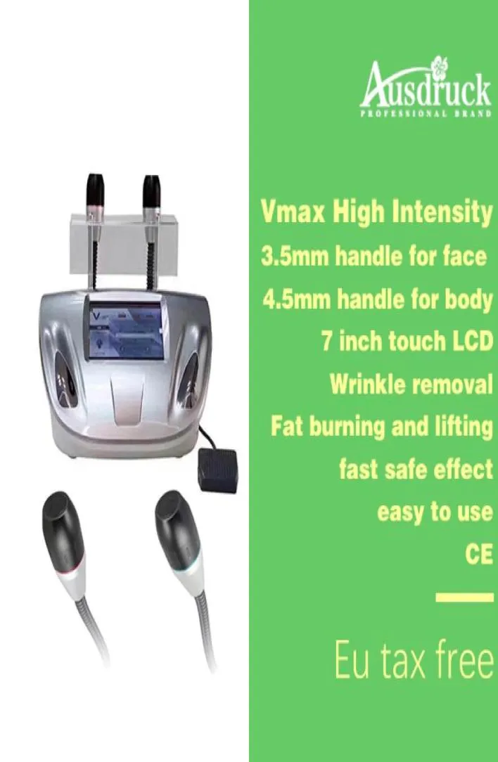 Vmax High Intensity Focused Ultrasound Skin Tightening wrinkle removal beauty Machine8969798