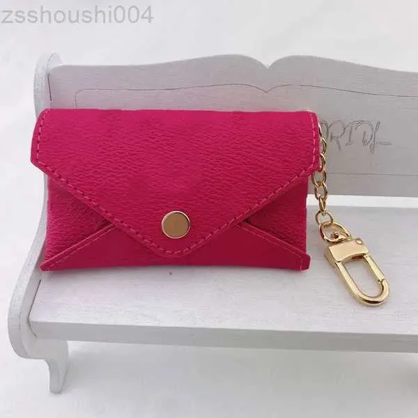 985 Luxus Designer Schlüsselanhänger Mode Damen Mini Brieftasche Hohe Qualität Echtes Leder Männer Geldbörse Farbe Brieftaschen HolderUMJ5