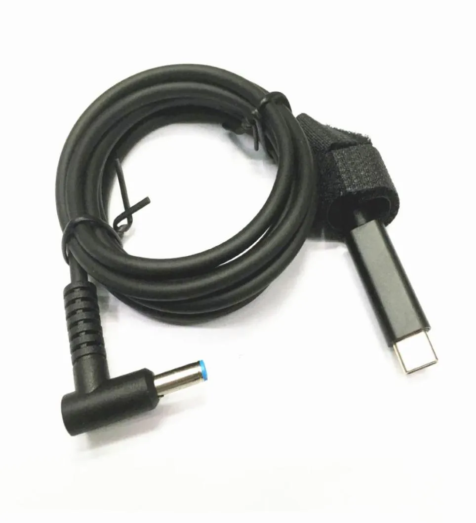 Typec DC Power CablePD 유도 된 Chipfull 구리 도체 65W USB C에서 DC 45mm x 30mm 출력 HP6902136