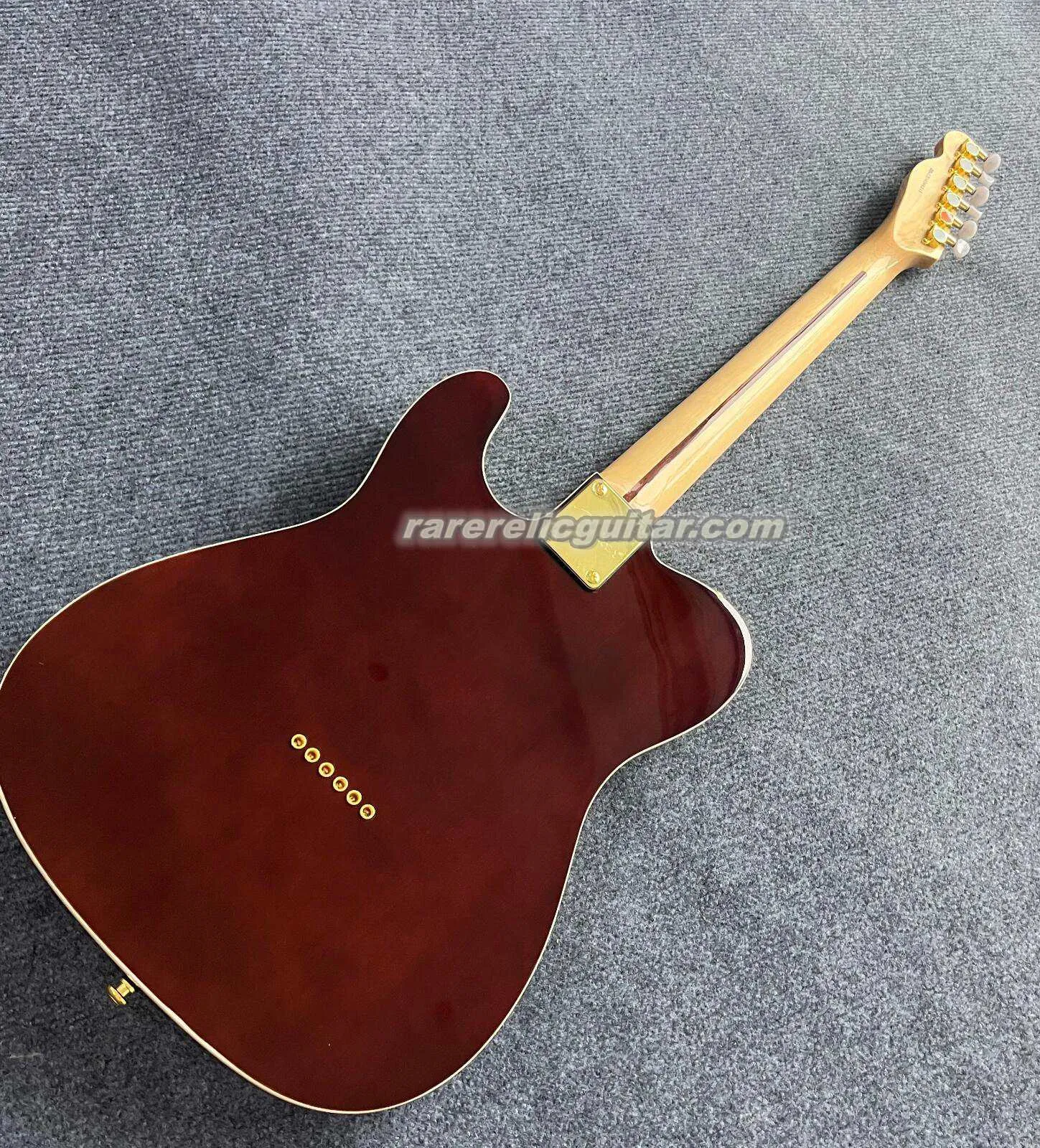 DHgate.com:75th Anniversary Vintage Burst Electric Guitar