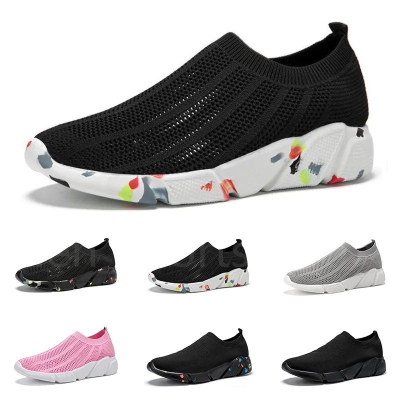 Casual Shoes Spring Autumn Summer Pink Mens Low Top Breattable Soft Sole Shoes Flat Sole Men GAI-146