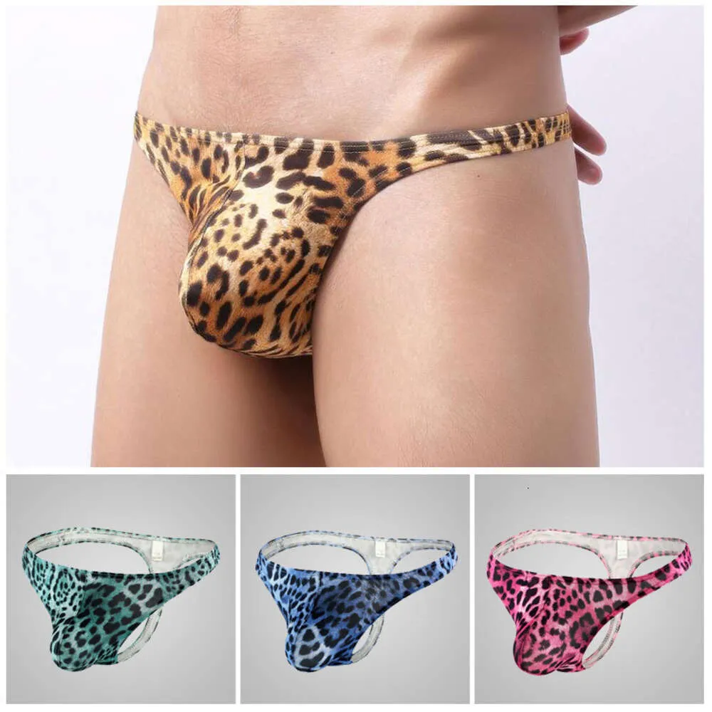 Kleine hoeveelheid herenondergoed met lage taille, nylon, grote tas, U-bolle sexy string 218143