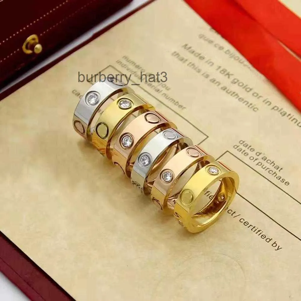 Originaldesign, 6 mm dick, Marken-Liebesring, 18 Karat Gold, Silber, Rose, Edelstahl, mit Buchstabengravur, Ringe für Damen und Herren, Liebhaber, Hochzeit, Schmuck, USA, große Größe 6, 7, 8, 9, 10, 11, 12