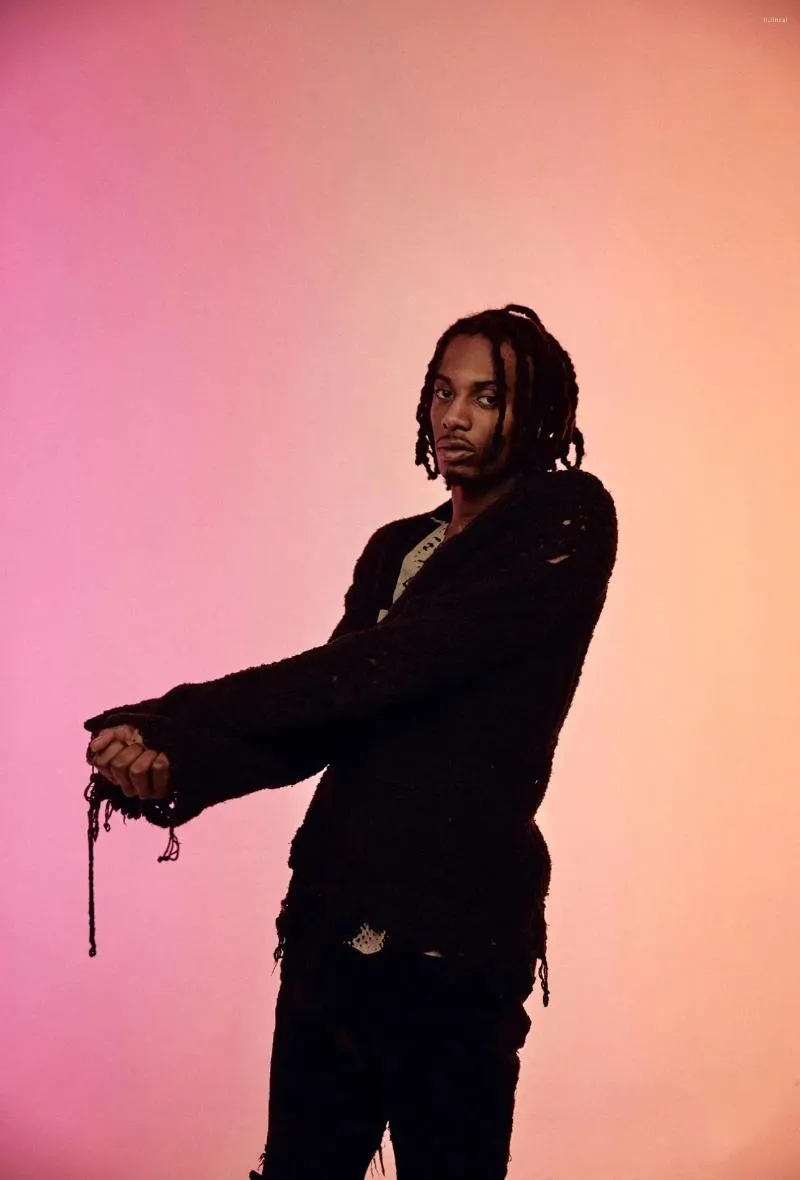 Distressed Grunge Sweater for Men - Fashion, Number Nine Inspired