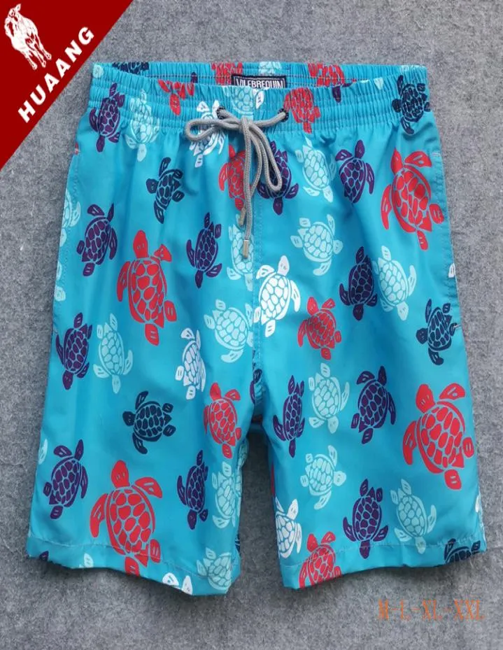 Neue Sommerschildkröte gedruckte Marken Männer Beach Board Wear Boxer Trunks Badekleidung Badeanzüge Herren Active Beach Surf Bermudas Mann Kurzer Bot2978109