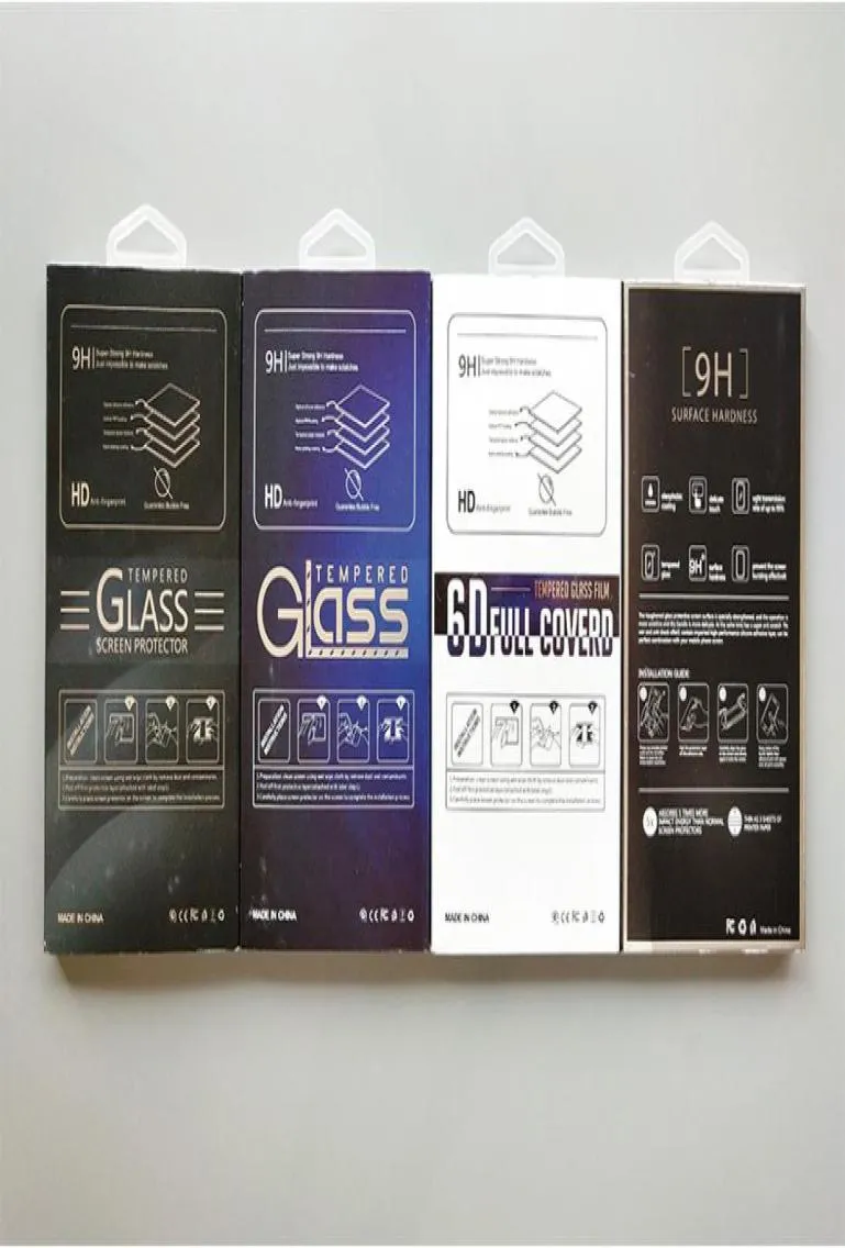 Hela Slim Packing Box för Tempered Glass Retail Package Box för iPhone XS Max Screen Protector6651813
