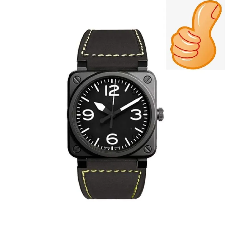 high quality Sports Designer Wristwatch 41mm Quartz Movement Time Clock Watch Leather Band offshore wristwatch Festival Birthday G204P