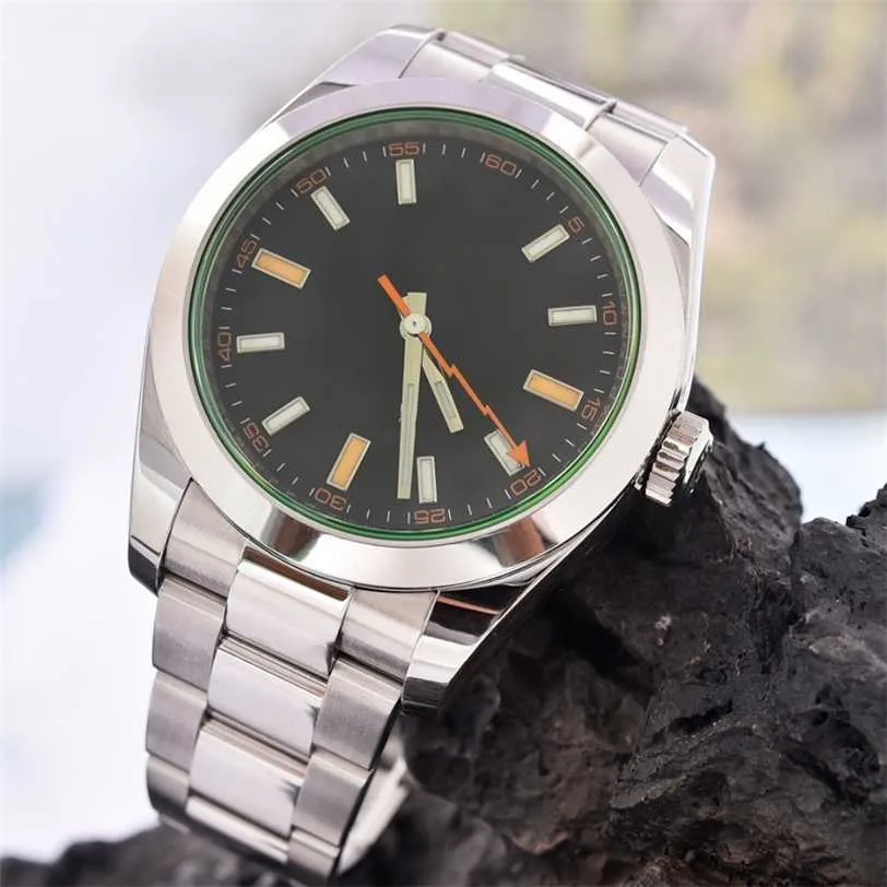 20% de descuento en reloj Reloj Antimagnético para hombre explorer automático 40 mm acero inoxidable 904L correa de plata espejo de zafiro hebilla plegable luminosa 100 m milgaus