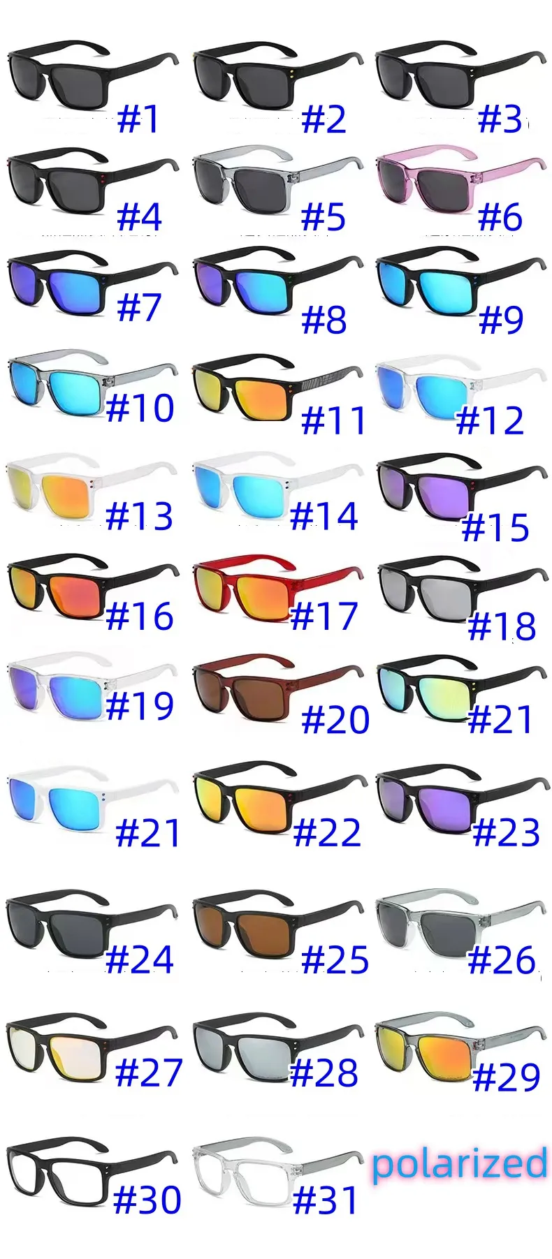 Gafas de sol de diseño Ciclismo Gafas Lentes polarizadas Gafas de roble Gafas de sol deportivas al aire libre hombres bicicleta UV400 gafas de sol para mujer diseñador