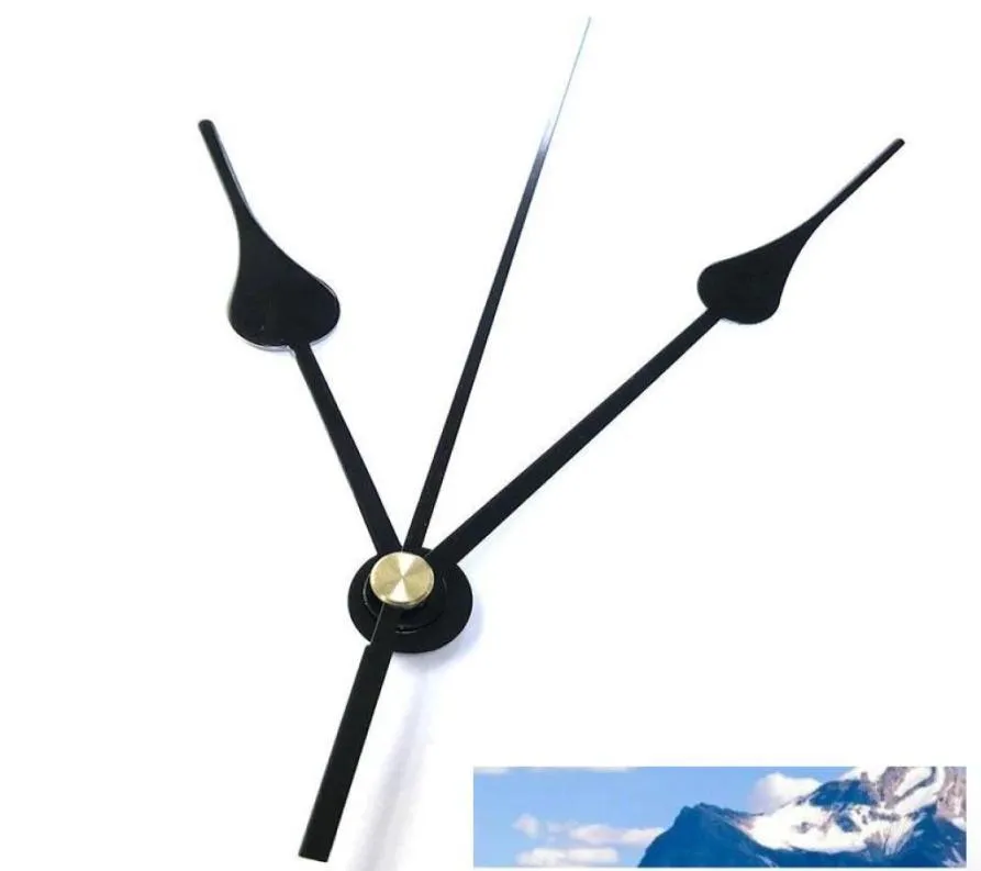 DIY Clock Mechanism Black DIY Quartz Clock Movement Kit Spindel Mekanism Reparation med handuppsättningar CrossStitch Movement Clock9368822