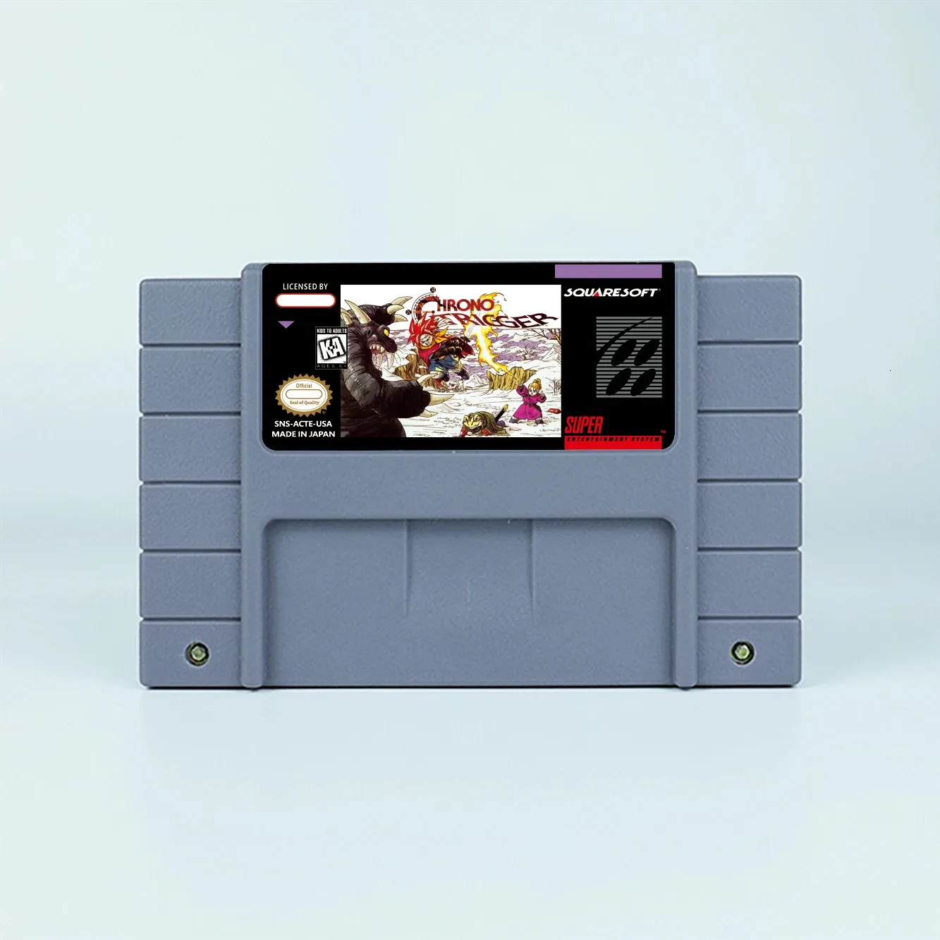 RPG -spel för Chrono Trigger - USA eller EUR Version Cartridge tillgänglig för SNES -videospelkonsoler 240221