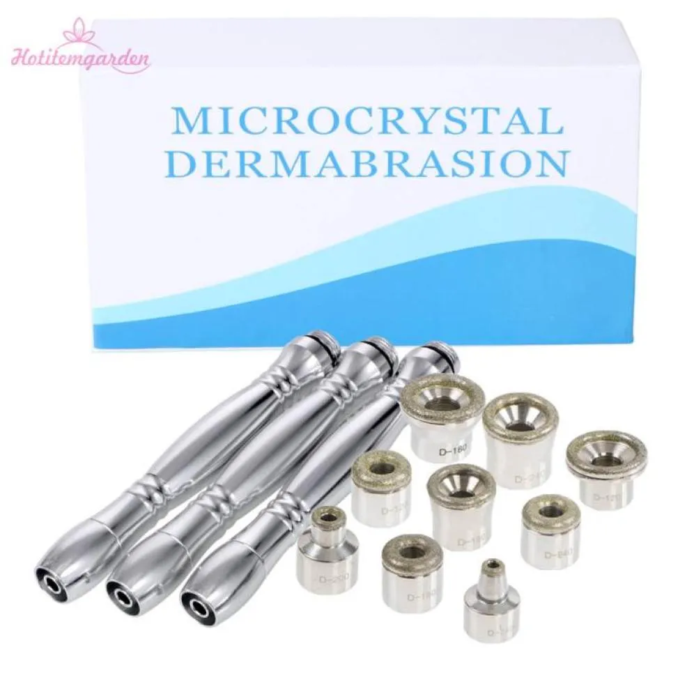 Senaste marknadsföring Diamond Dermabrasion Microdermabrasion Skin Peeling Replacement Tips 6 Enheter för rostfria trollstavar Ansiktsvård Devi4523453