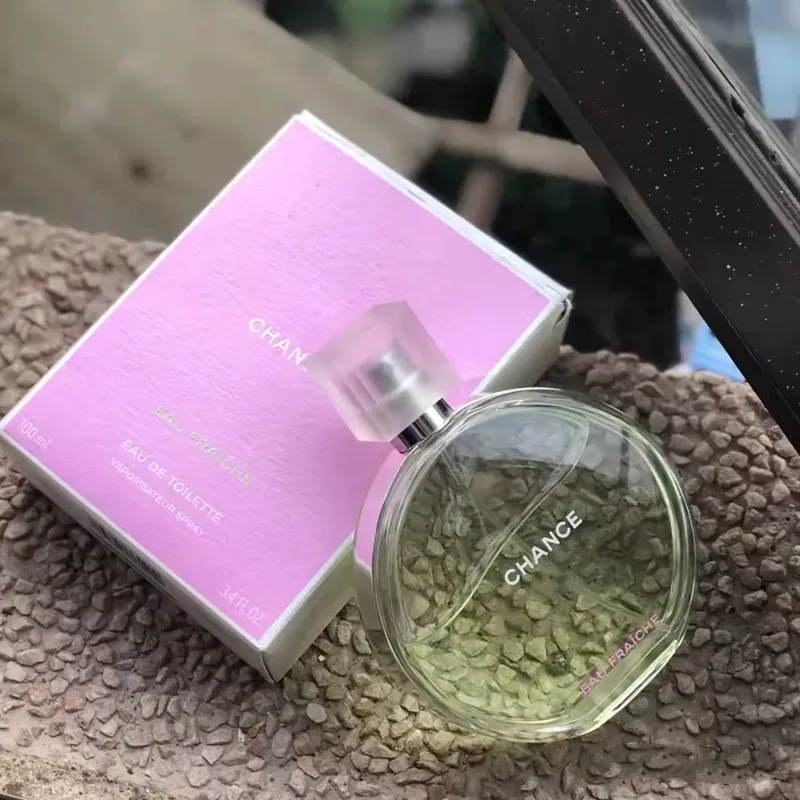 Gratis Verzending Designer Vrouwen Parfum Keulen 100 ml Groene Kansen Geur Vrouwelijke Langdurige Topkwaliteit Luxe Parfum Spray Snelle levering