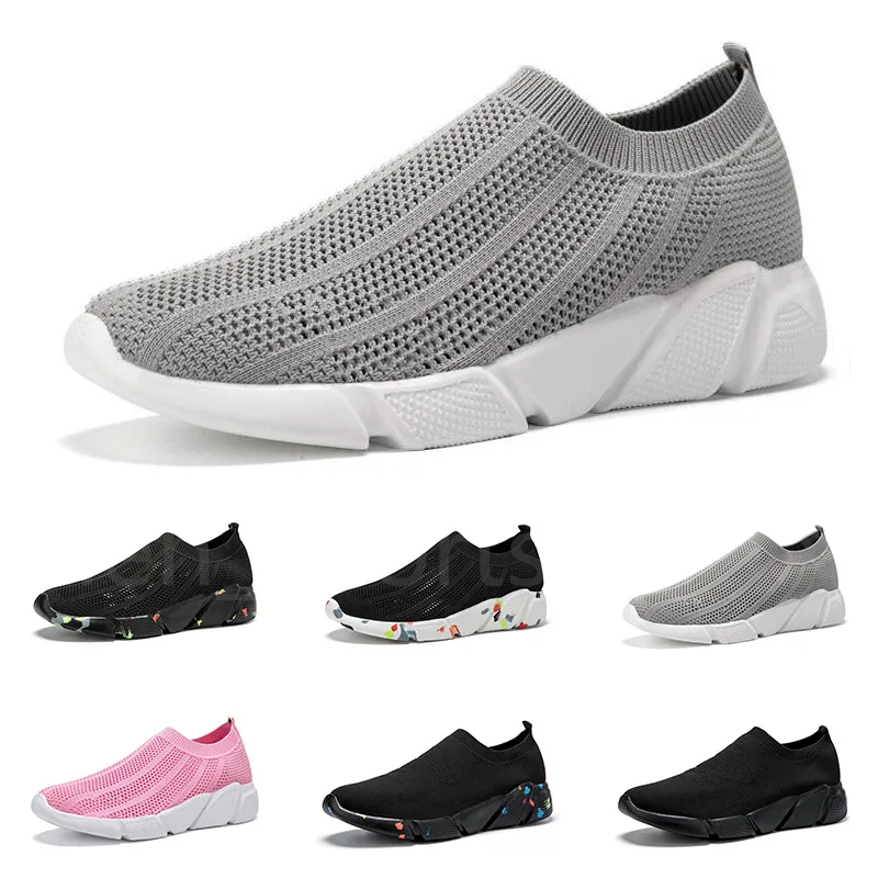 Casual Shoes Spring Autumn Summer Pink Mens Low Top Breattable Soft Sole Shoes Flat Sole Men GAI-158