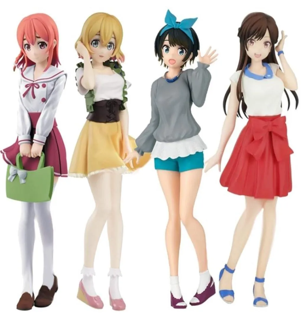 18cm banpresto anime Kanokari Mizuhara Chizuru Nanami Mami Sakurasawa Sumi Sarashina Ruka PVC Action Figur Model Toys Figuine 2207439331