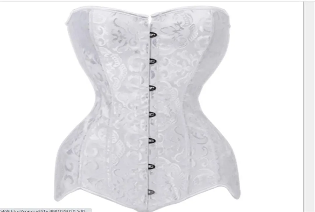 Corset grande taille Double 26 Corset désossé en acier surbuste Long torse Bustiers taille formateur Corsets Shapewear Cincher Corselet1272v9248113