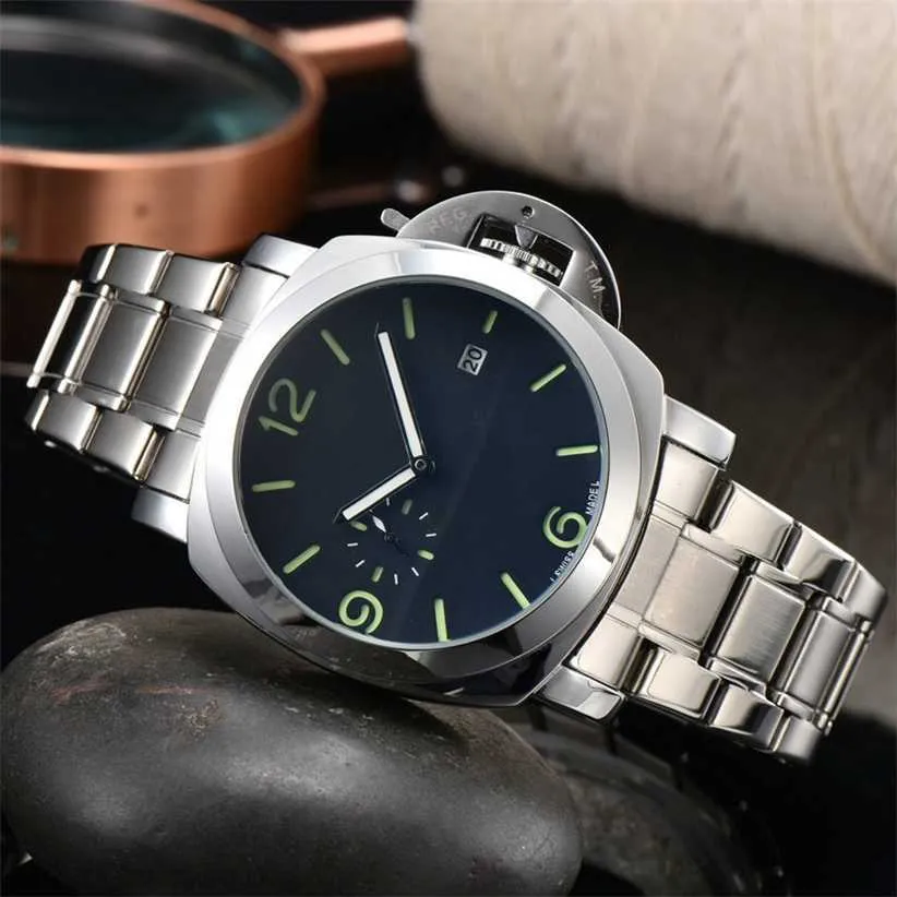 32% OFF montre montre pour nouveaux hommes trois points petite aiguille marche secondes Quartz haut de luxe horloge en acier ceinture hommes mode Paner