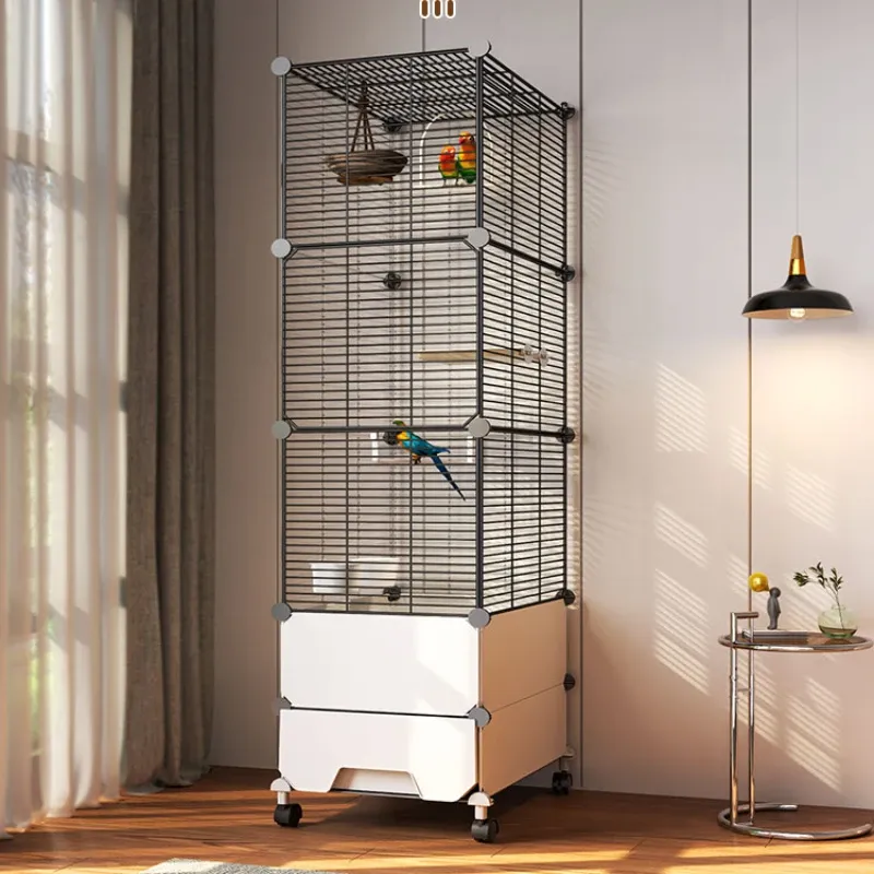 Nids accessoires pour rats perroquet Cage à oiseaux volière lapin cour Cage à oiseaux habitat spécialité Jaula Decorativa produits pour animaux de compagnie RR50BC