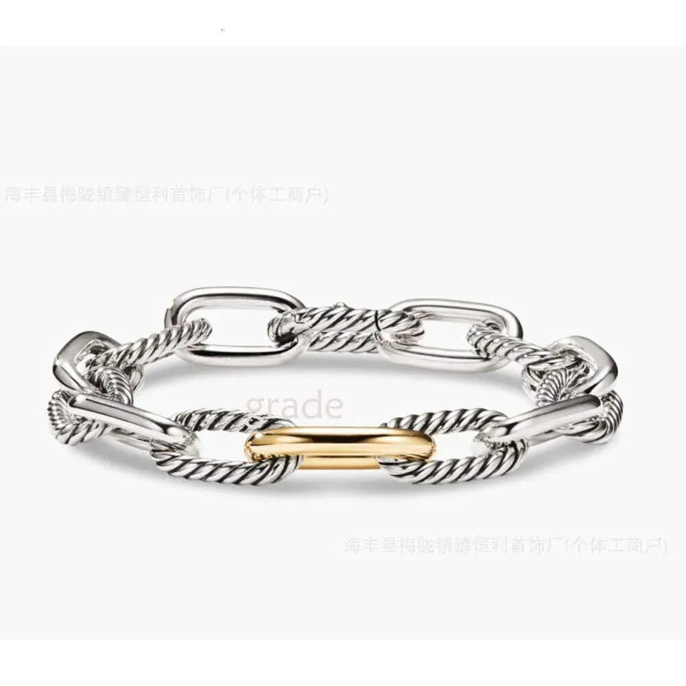 DY Desginer David Gioielli Bracciale Yurma di alta qualità Semplice ed elegante Anello di moda con corda intrecciata popolare Bracciale David Bracciale con gioielli punk Moda David 680