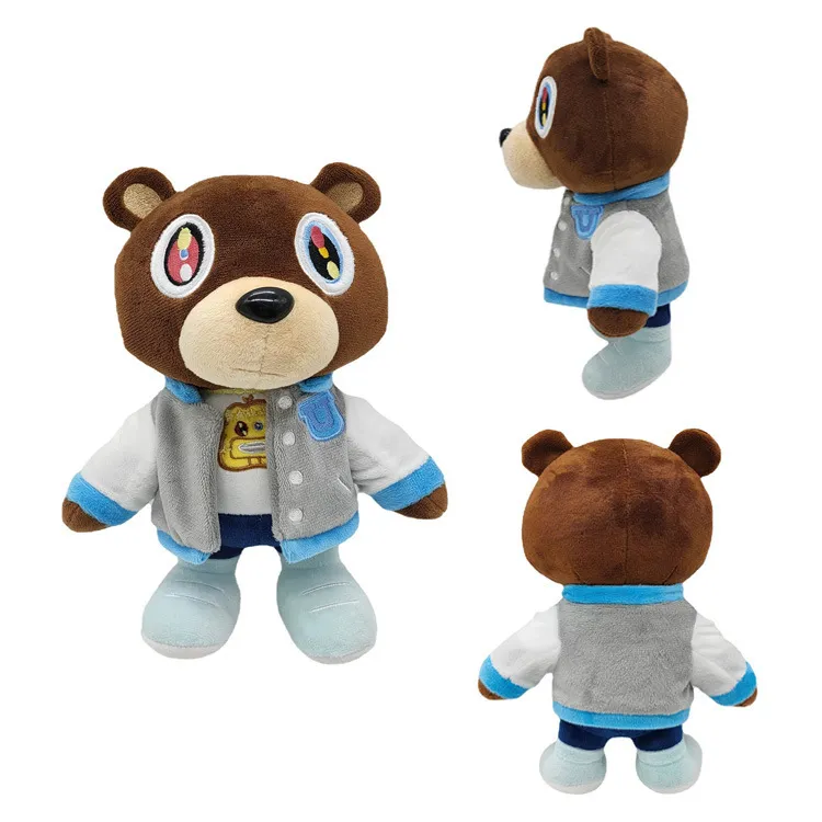 26CM Kanye teddybeer knuffel knuffels Plushie Kids Playmate Perfect verjaardagscadeau voor kinderen