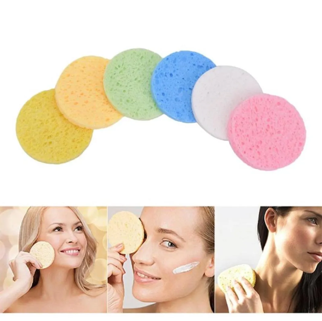 Sponges Applicators Cotton 10Pcs Soft Facial Wash Puff Cleanser Comfortable Sponge Spa Exfoliating Face Care Tool Cleaning Comp2573107