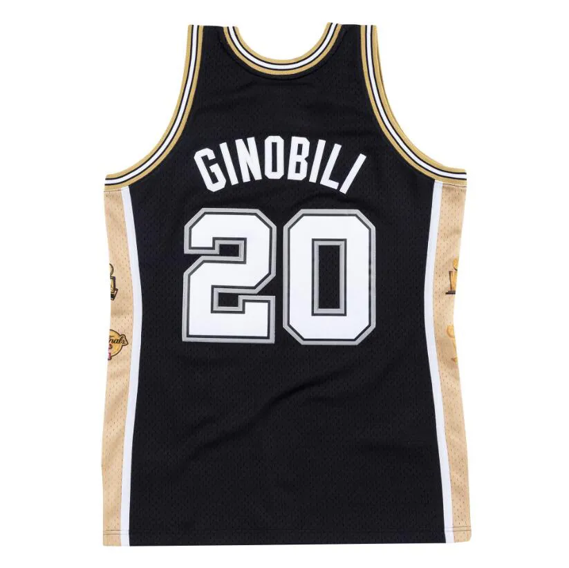 Stitched basketball jersey Manu Ginobili 2002-2018 mesh Hardwoods classic retro jersey men women youth S-6XL