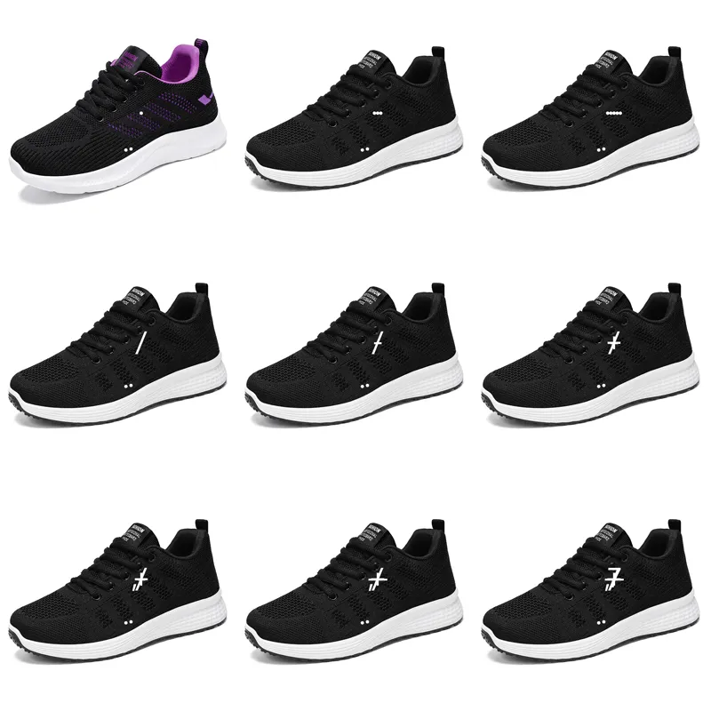 GAI Zapatillas de running de diseñador para mujer, zapatillas para correr para hombre, planas, negras y blancas69 411 sp