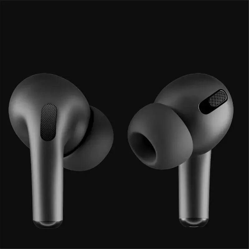 Black Pro4 Dual Waterproof In-Ear Hi-Fi Stereo Wireless Earskydd Sports hörlurar Bluetooth Microfon Hörlurar Casual Sports Running Hörlurar