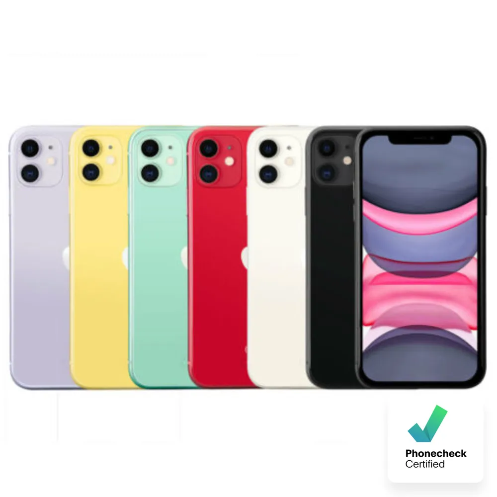 Apple iPhone 11 64 Go 128 Go 256 Go - Débloqué - Diverses couleurs - BON ÉTAT
