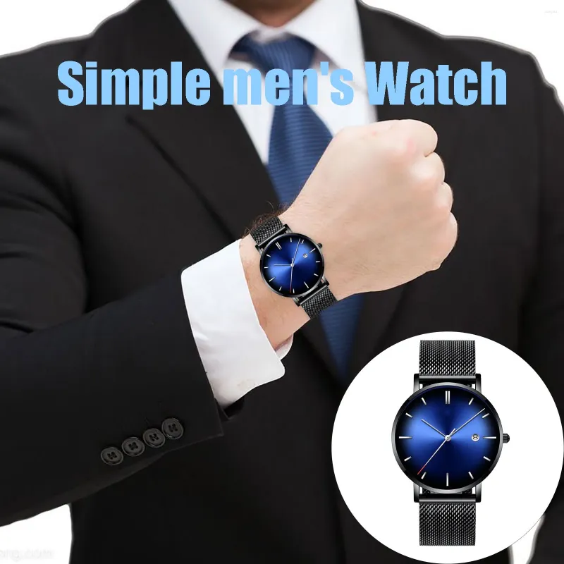 腕時計ビジネスファッションウェアは男性にとって簡単なものです。